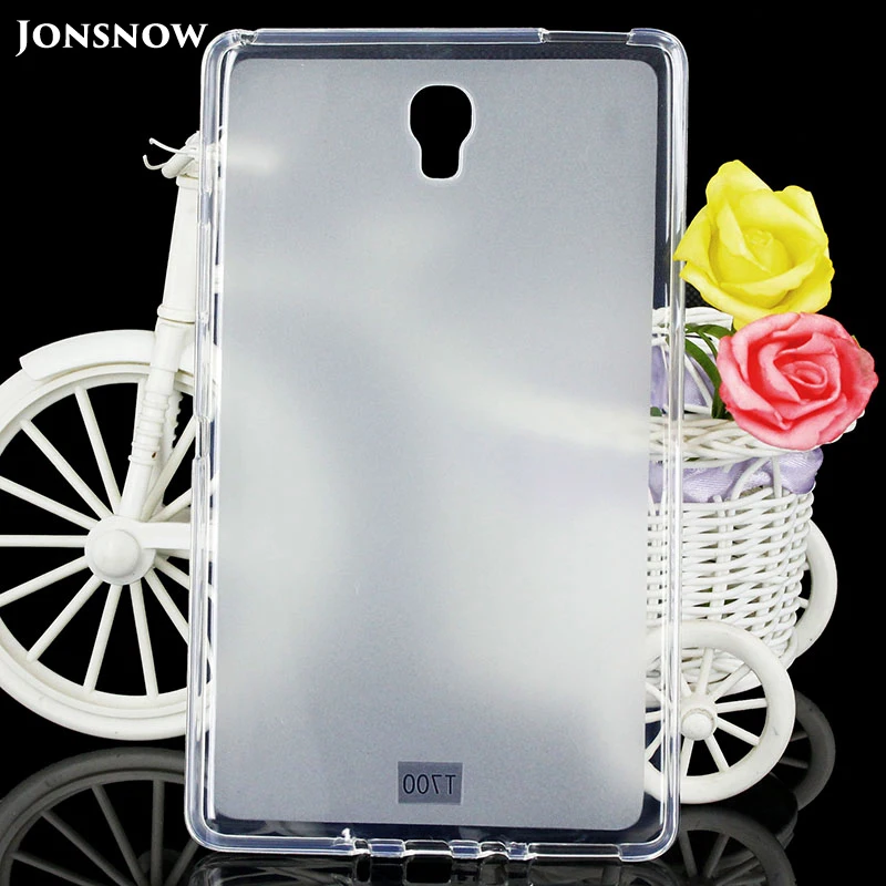 N-KTG1054_1_JONSNOW TPU Case for Samsung Galaxy Tab S T700 T705 8.4 inch Pudding Anti Skid Soft Silicone Protective Tablet Cover
