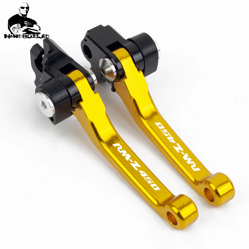 Сводные тормозной рычаг сцепления для Suzuki RMZ450 РМЗ 450 2005 2006 2007 2008 2009 2010 2011 2012 2013