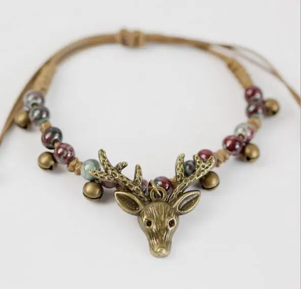 Buy New arrival cute ceramic deer bracelet & bangles for unisex children lovely