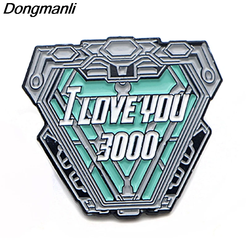 

P3806 Dongmanli Fashion Cool Nuclear Reactor Metal Enamel Brooches and Pins Lapel Pin Backpack Badge Collar Jewelry