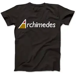 Вдохновленный Archimedes Acorn Computer t-shirt 100% хлопок высокого качества электронная