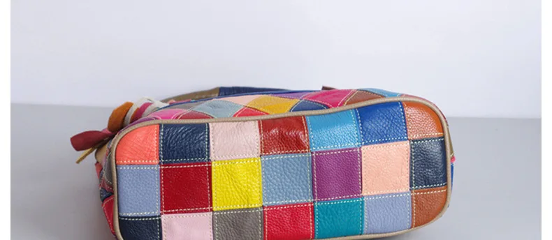 IPinee Брендовая женская сумка из натуральной кожи, женская сумка-хобо, сумки на плечо, высокое качество, цветная сумка-тоут с цветами