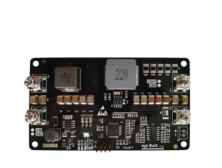 

Newly developed STM32F334 digital power learning board / development board Synchronous BUCK voltage drop converter