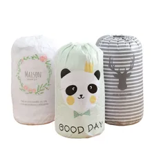 Large Capacity Travel Storage Bag Drawstring Bag Multi-functional Nylon Clothes Clothings Laundry Storage Bag