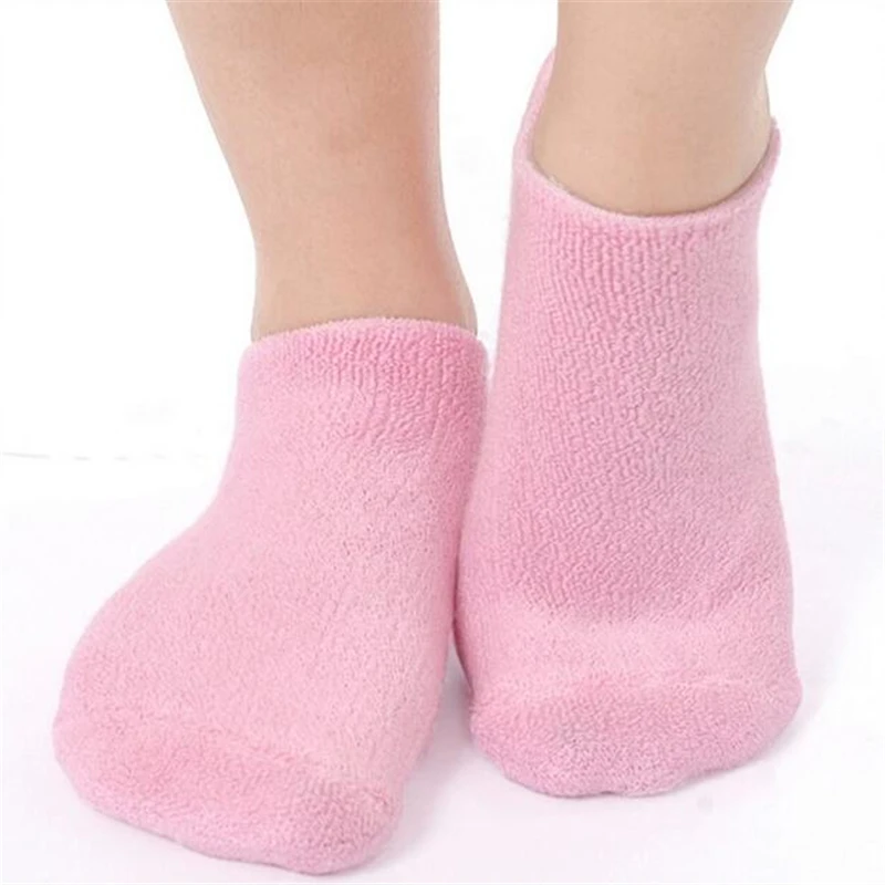Silicone Gel Socks SPA Moisturizing Whitening Exfoliating Treatment