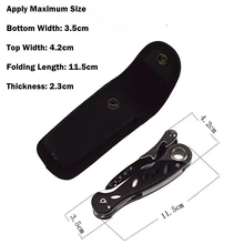 Уличные многофункциональные инструменты, нейлоновый чехол с зажимом, складные плоскогубцы, армейские ножи, чехлы, сумки для ножны, поясная сумка, Наборы деревянных ножей