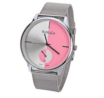 

New Arrive Fashion Design stainless steel watch women luxury dress wrist watches lady casual quartz watch hours Clock For Ladies