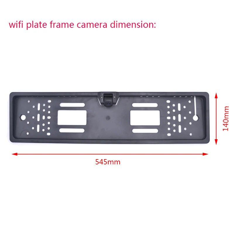 OTERLEEK WIFI камера заднего вида для номерного знака, Wi-Fi камера заднего вида для ipad для iPhone Android и автомобиля GPS