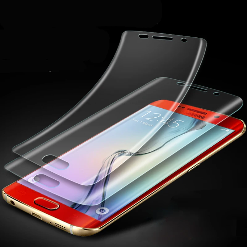 

1Pcs Soft 3D Full Cover Front Screen Film For Samsung Galaxy S6 S7 Edge S8 S9 Plus Note S8 S7 Earphone Accessories