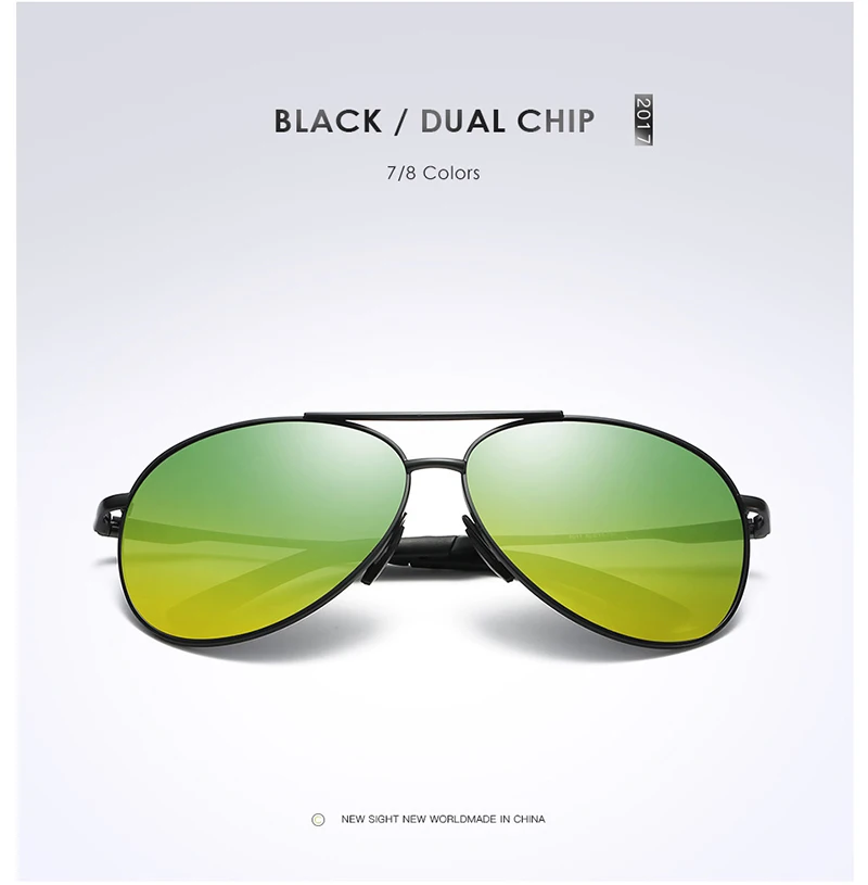 Поляризованные фотохромные очки Для мужчин s переходная линза вождения пилота солнцезащитные очки для Для мужчин модные UV400