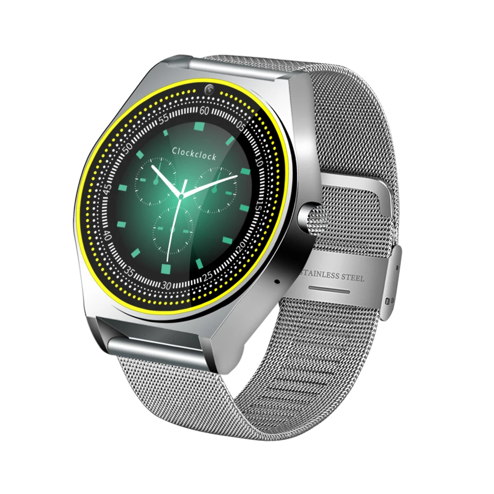 Smart Watch N9 V9 Plus Metal Strap Bluetooth Wrist Smartwatch Support Sim TF Card Android&IOS Watch Multi-languages PK Y1 KW18