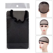 Стиль волос Эластичные унисекс чулок укладчик париков шапка снуд нейлон стрейч плетеная сетка ажурные женские эластичный парик крышка s