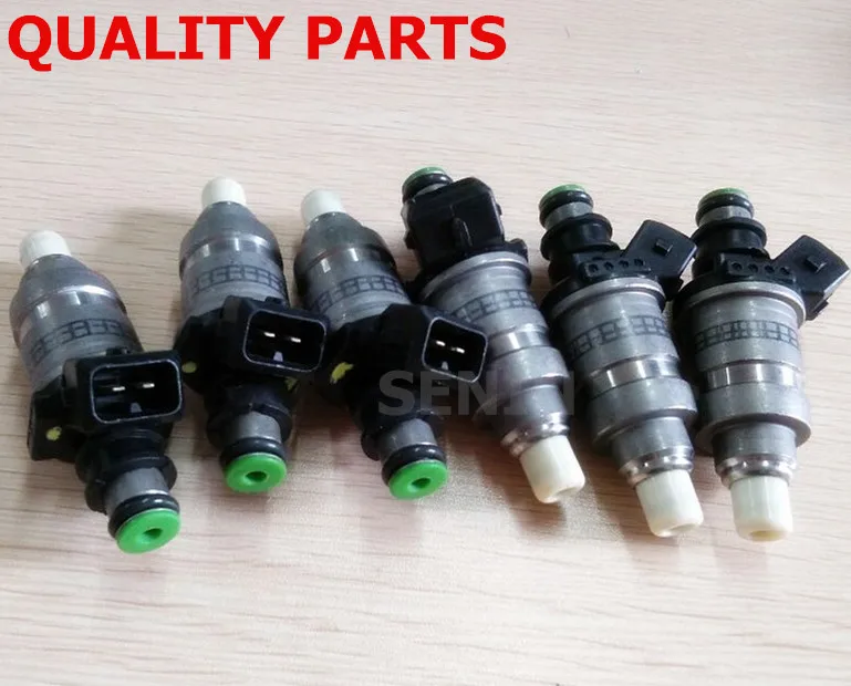 6PCS OEM NEW FUEL INJECTOR 65L 13761 00 For YAMAHA OUTBOARD ENGINE