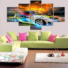 Алмазная вышивка 5 шт., автомобиль, фото на заказ, 5d, сделай сам, полный, алмазная живопись, автомобильная картина, вышивка крестом, наборы, 3D, Алмазная мозаика, украшение