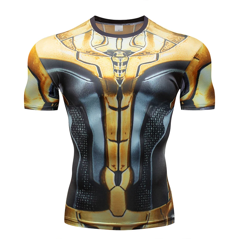 

New 2018 Batman Spiderman Ironman Superman Captain America Winter soldier Marvel T shirt Avengers Costume Comics Superhero male