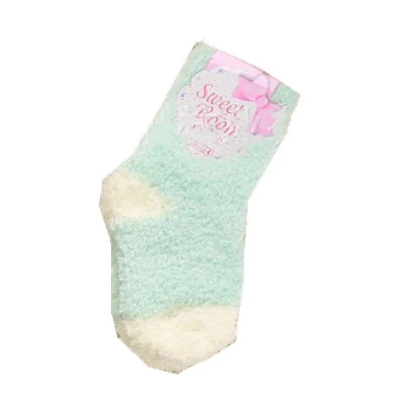 5 пар/лот, детские толстые носки из кораллового кашемира детские носки для сна Мягкие толстые носки из кашемира с мороженым TWS0359