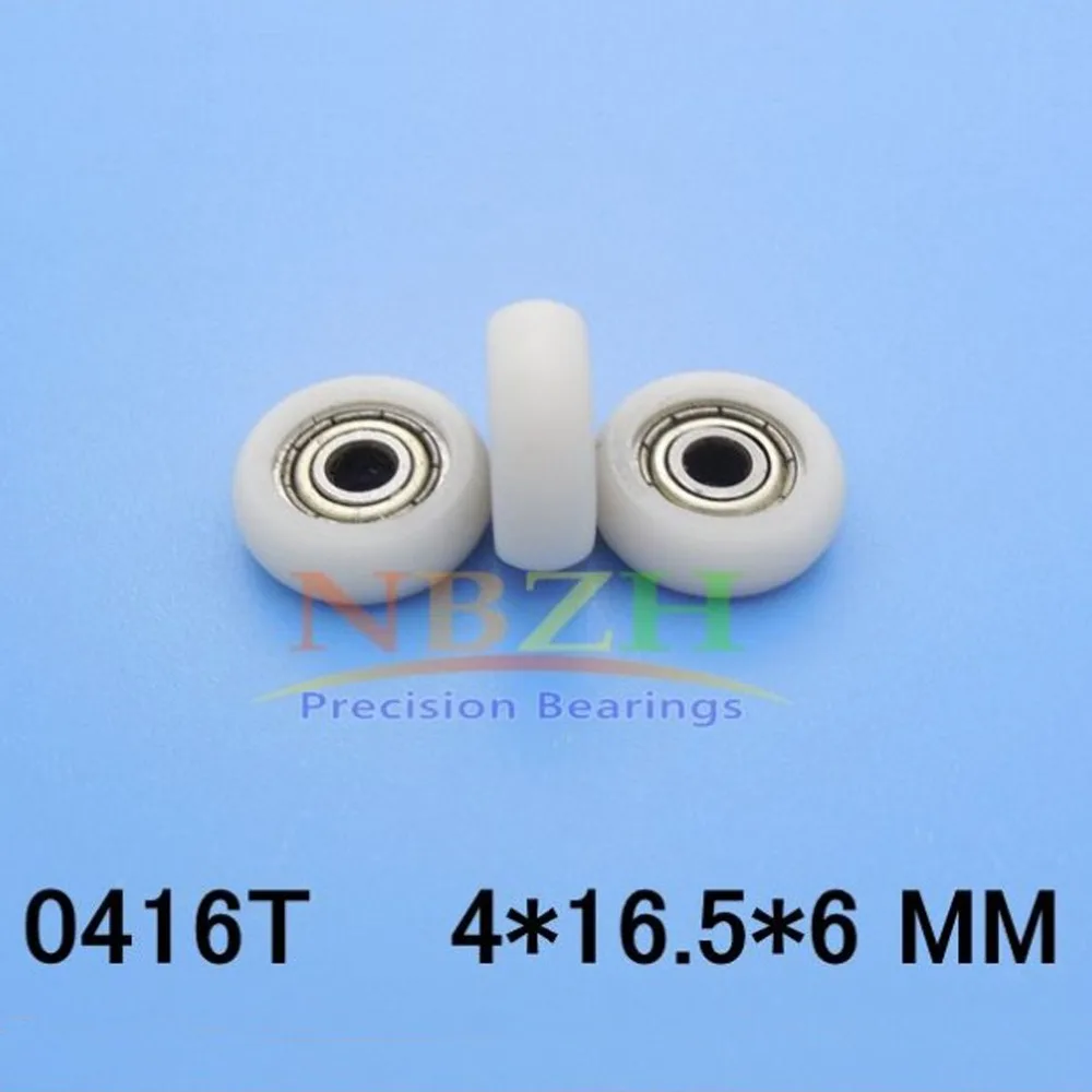 

4*16.5*6mm, sliding gate/window nylon roller/pulley/wheels 626ZZ bearing bore 4mm,diameter 16.5mm,thickness 6mm. 10pcs/lot