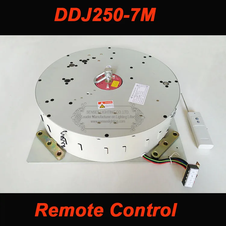 

250KG 7M Auto Remote+controlled Hoist For Chandelier Lighting Lowering Device Lighting Lifter 110V-120V,220V-240V free shipping