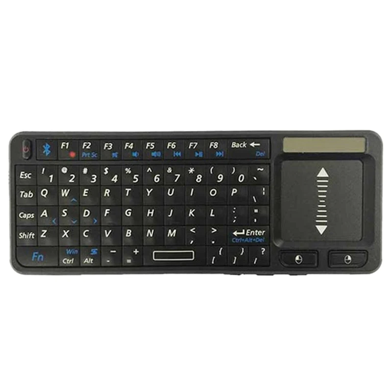 106Bt ультра мини беспроводная клавиатура Bluetooth Английский ведущий комбо пульт дистанционного тачпад для Android Tv Box notebook Mini Pc