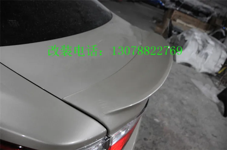 Подходит для Lexus 2012- ES350 ES250 углеродного волокна задний спойлер заднего крыла