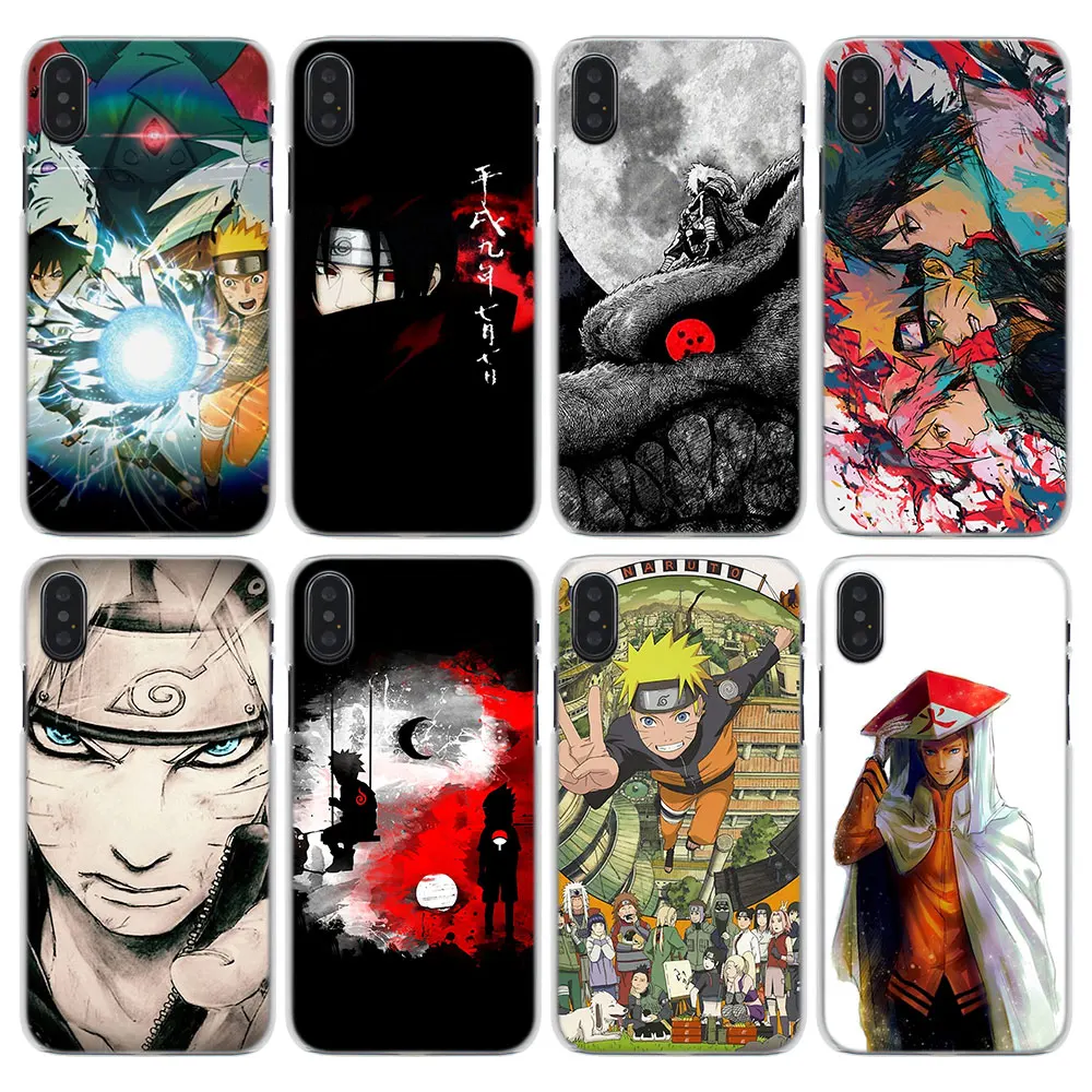 

Naruto Sasuke Phone Cases cover for Apple iPhone 7 8 Plus 6 6S Plus X XR XS MAX SE 5S Hard back cover case