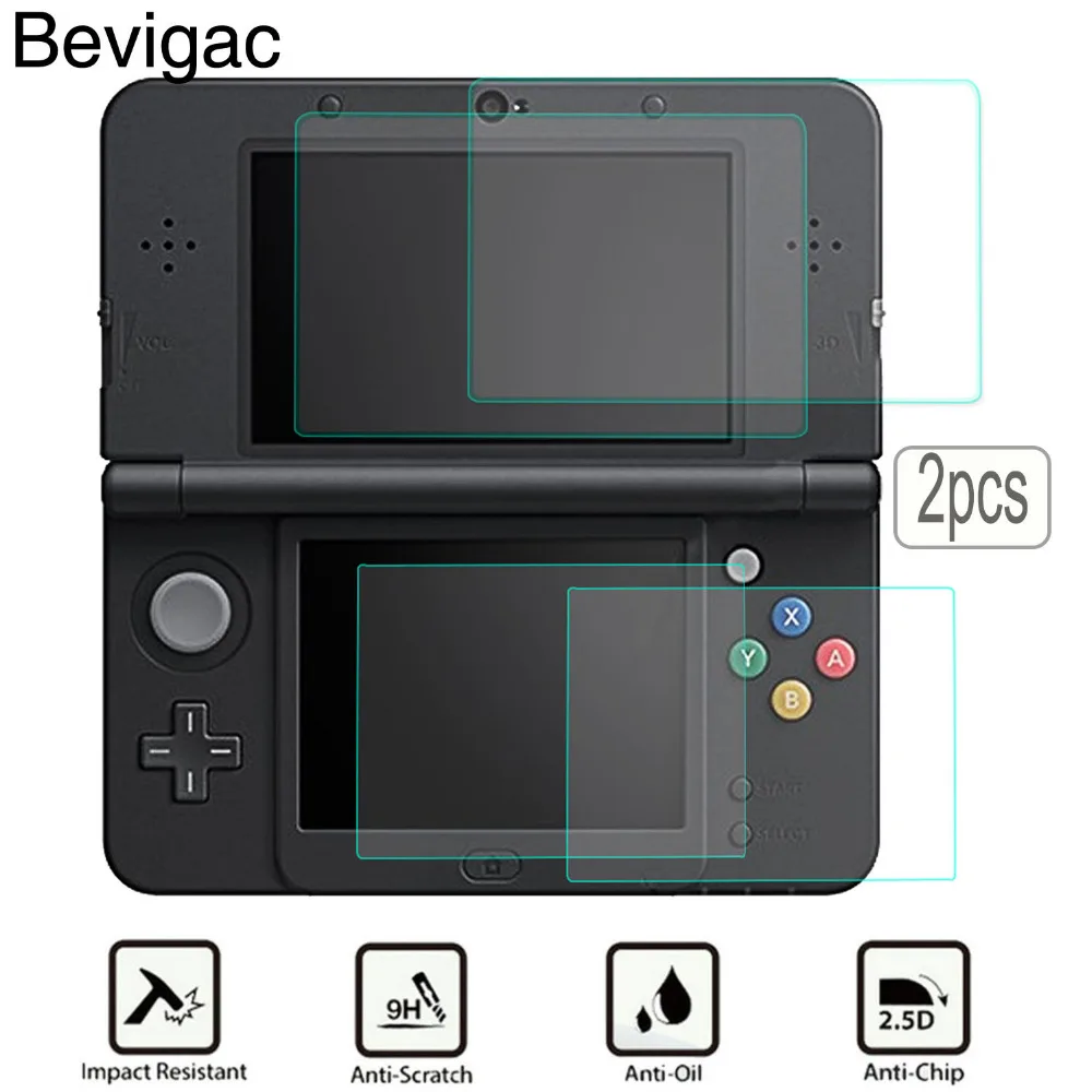 Bevigac ультратонкая HD устойчивая к царапинам Защитная пленка для экрана Nintendo NEW 3DS XL