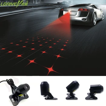 

11 Patterns Anti Collision Car Laser Fog Light Rear-end Tail Led Lamp Auto Brake Parking Signal Indicators Rearing Warning Light