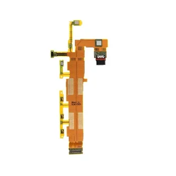 

USB Charger Jack Flex Cable with Speaker Power Button Volume Button Flex Ribbon Compatible for Sony Xperia Z4