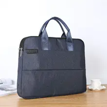 Модная деловая Мужская Сумка для документов, А4, сумка на молнии, 14 дюймов, сумка для ноутбука, органайзер для документов(Пользовательский логотип для 50 шт больше