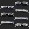 1Pc Eyeglasses Clear Rimless Reading Glasses Presbyopia 1.00-4.00 Diopter oculos de grau oculos leitura ► Photo 3/5