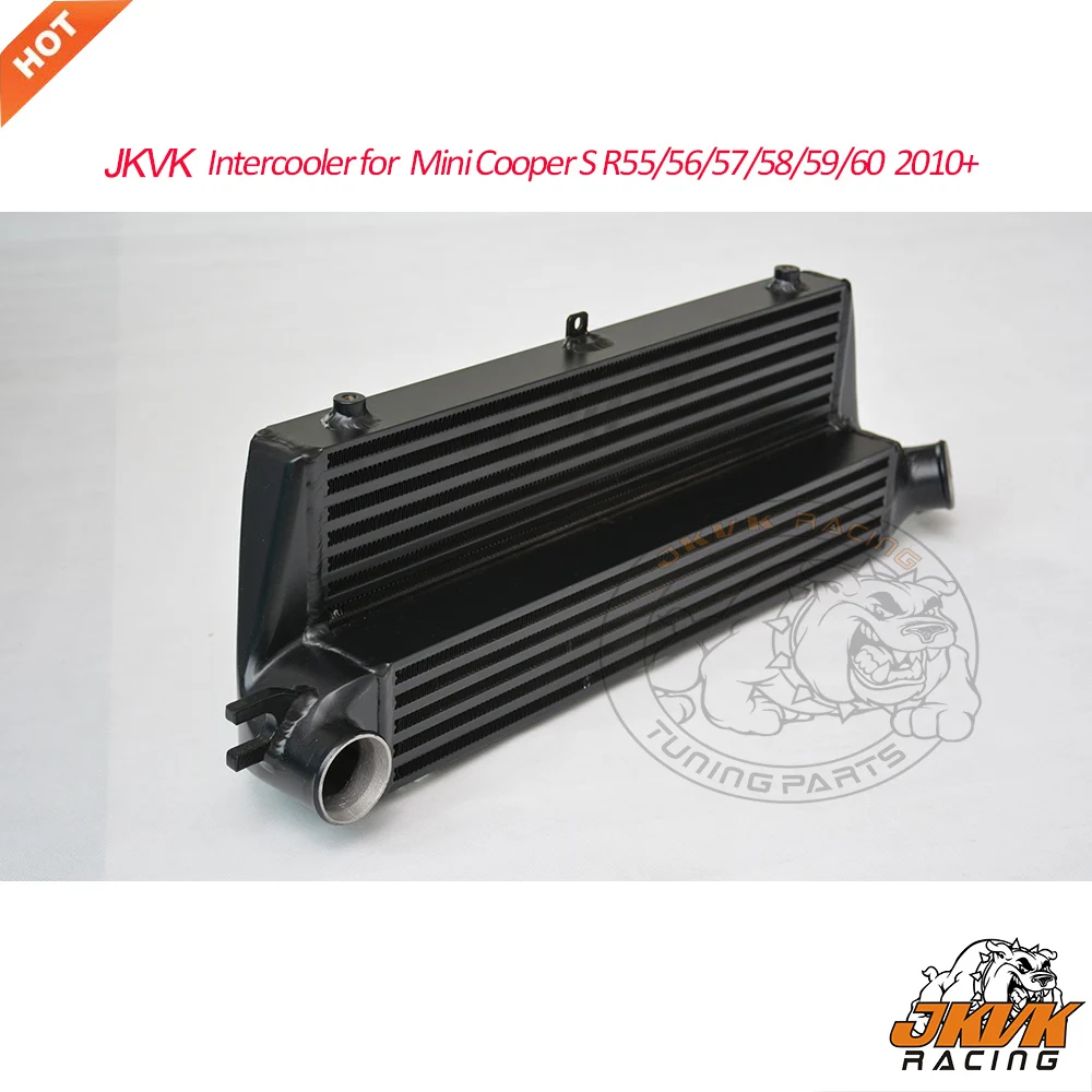 Jkvk гоночный интеркулер для MINI COOPER S R56 R57 R58 R59 R60 2010+ бар и пластинчатого типа