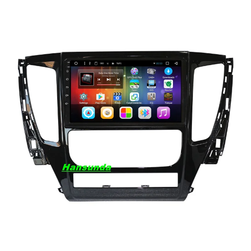 High quality Quad Core Android 7.1 Fit SUV MITSUBISHI PAJERO 2016 2017 Car DVD Player free Navigation GPS map 3G/4G/Wifi | Автомобили и
