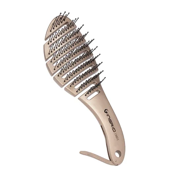 

Scalp Massage Hair Brush High Quality Anti-static Hair Comb Round Teeth Hairbrush for Curly Straight Hair Hairstyling Tools