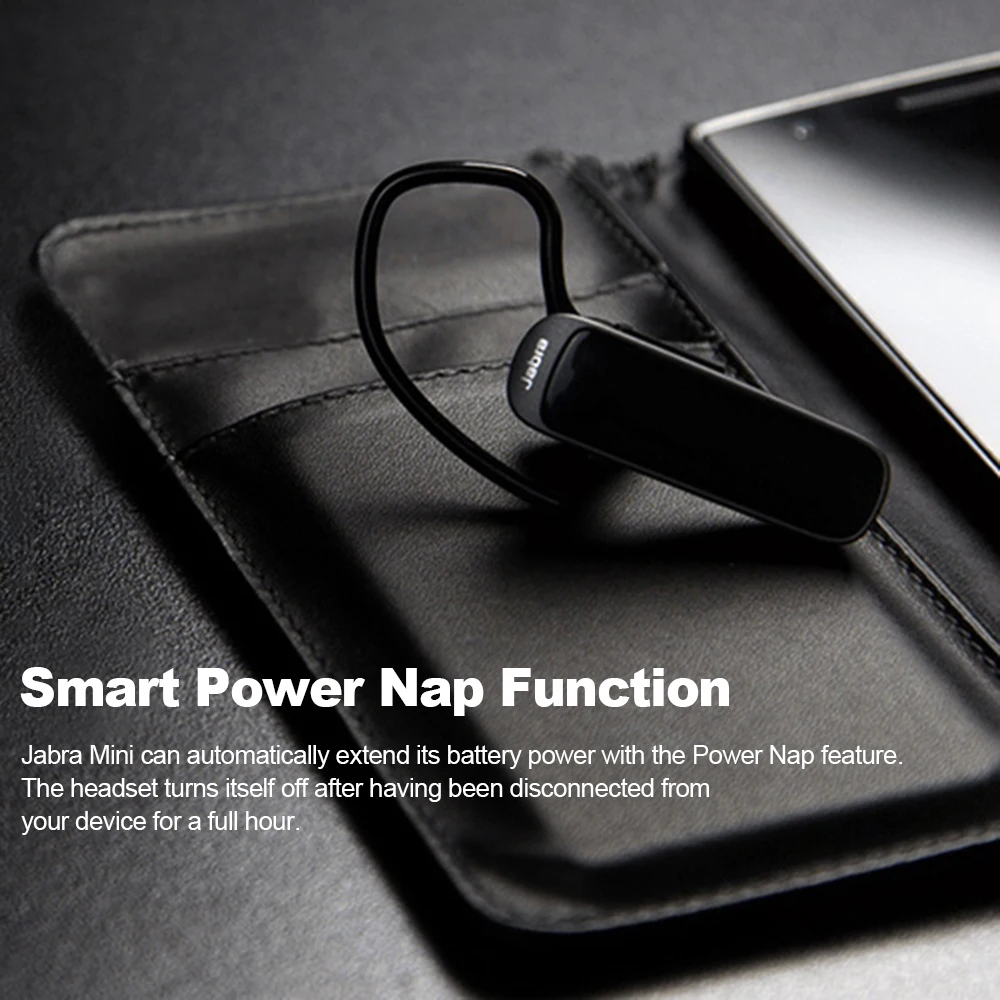 Jabra Mini/Talk 25 беспроводная гарнитура бизнес наушники Bluetooth 4,0 громкие звонки голосовое руководство с Micphone