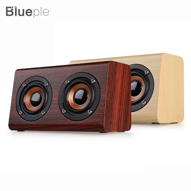 Wood Bluetooth Speaker W7 Retro HIFI 3D Dual Loudspeakers Bluetooth Wireless Speaker with Hands-free Sound Box TF AUX IN Wood Bluetooth Speaker W7 Retro HIFI 3D Dual Loudspeakers Bluetooth Wireless Speaker with Hands-free Sound Box TF AUX IN
