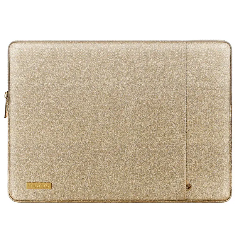 MOSISO супер Сияющий PU Laptop Sleeve сумка портфель для MacBook Pro Air retina 13 13,3 дюймов непромокаемые женские тетрадь сумки - Цвет: Shining Light Gold