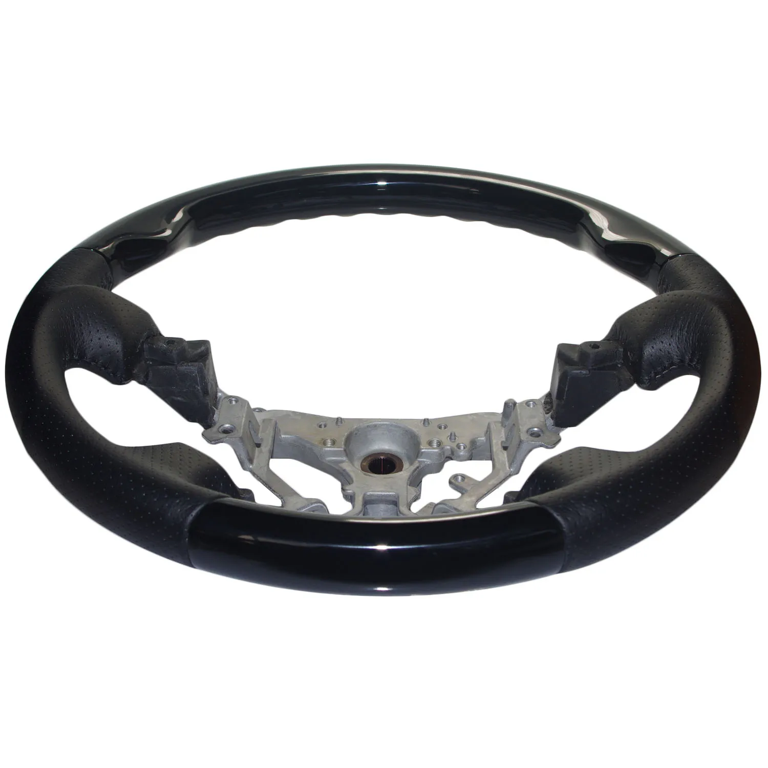 Кожа резьба по дереву рулевого колеса для 2003-2009 Toyota 4runner Sequoia Sienna, Tundra модель CAMRY Previa Tacoma Hiace Estima Hilux