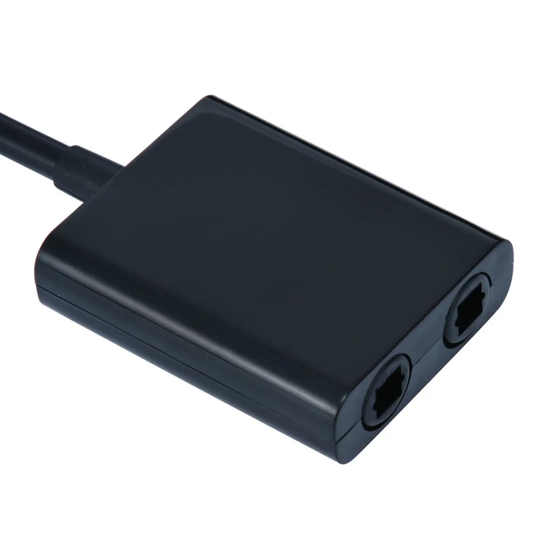 2018 High Quality Mini USB Audio Cable Digital Toslink Optical Fiber Audio 1 to 2 Female Splitter Adapter 23CM Mayitr 2018 High Quality Mini USB Audio Cable Digital Toslink Optical Fiber Audio 1 to 2 Female Splitter Adapter 23CM Mayitr