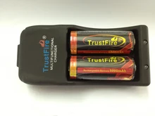 TrustFire TR-006 Multifunctional Battery Charger+2PCS TrustFire 26650 Protected 5000mAh 3.7V Li-ion Rechargeable Battery
