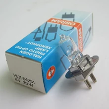 64251 6v20w pg22 галогенная лампа 64251 Zeiss 20SL SL120 SL130 6V 20 Вт PG22 микроскоп лампа