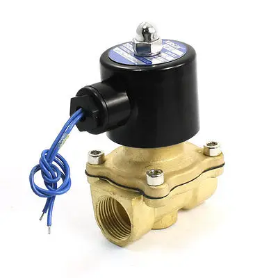 

DC12V Normal Closed 24mm Thread Water Solenoid Valve 2W-20 0-10kg/cm2