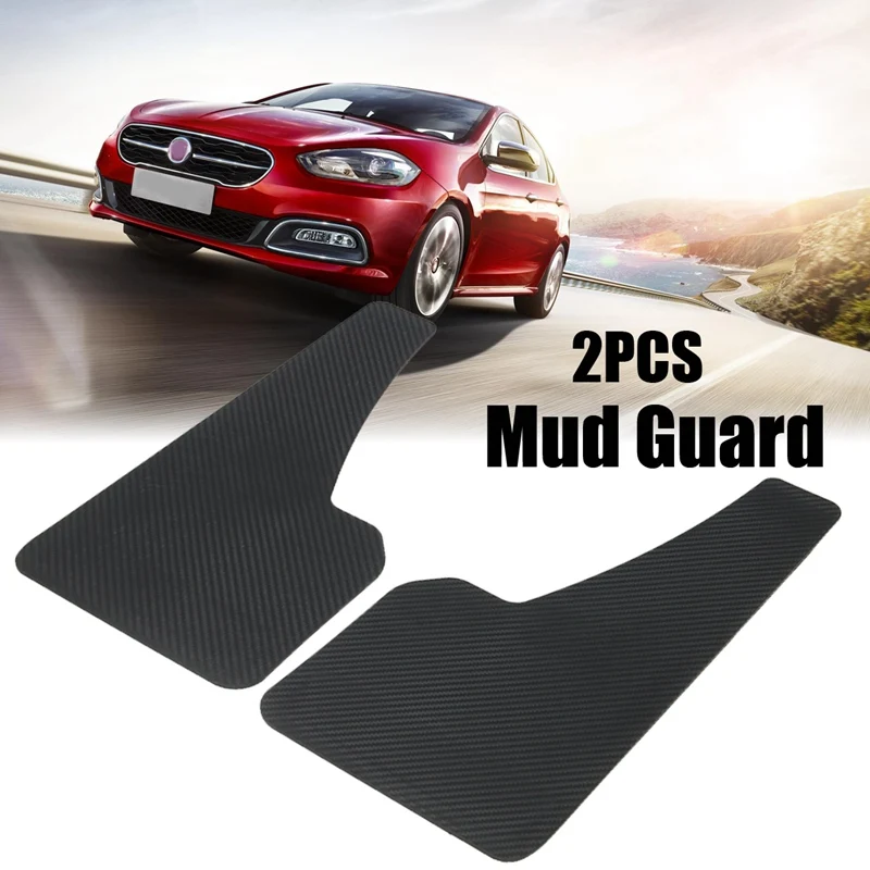 

Autoleader 2Pcs Universal 42cm x 21cm ABS Mudguard Mud Flaps Mud Guard For Car SUV For Wheel Car Mudguard