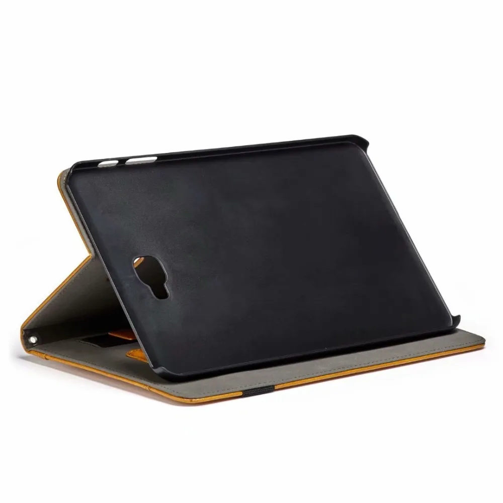 Роскошный чехол-кошелек из искусственной кожи чехол-подставка для Samsung Galaxy Tab A A6 10,1 T585 T580 SM-T585 T580N Чехлы для планшетов
