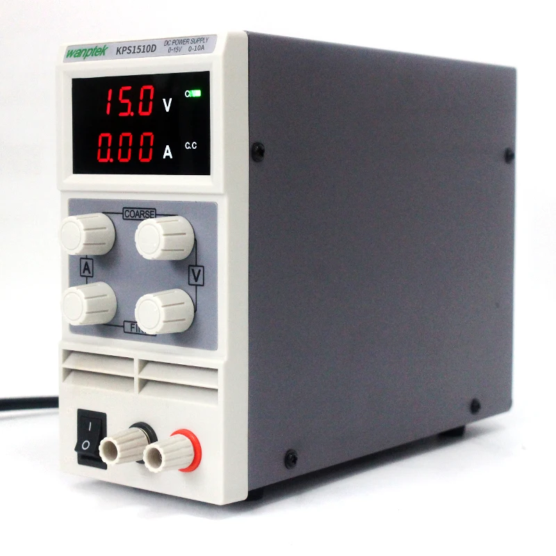 

Adjustable digital DC 0.1V 0.01A 15V 10A Variable Portable Mini laboratory Switching Power Supply laptop phone power supply