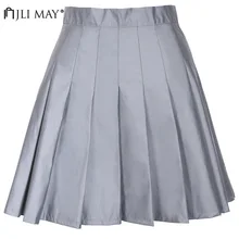 JLI может винтажная светящаяся мини плиссированная юбка Женская высокая Уличная Повседневная одежда флуоресцентная зеленая Высокая талия летние короткие юбки