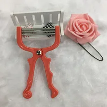 Инструмент для эпиляции лица ручное удаление волос на лице резьбы красоты эпилятор макияж случайные цвета ВЕСНА ЭЛАСТИЧНАЯ бритва