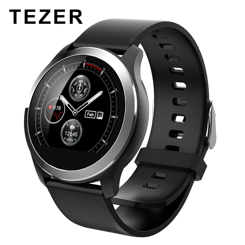 tezerZ03 Smart Bracelet ECG PPG Heart Rate Smart Band Sleep Monitor Fitness Tracker Blood Pressure Watch Color Screen Multisport