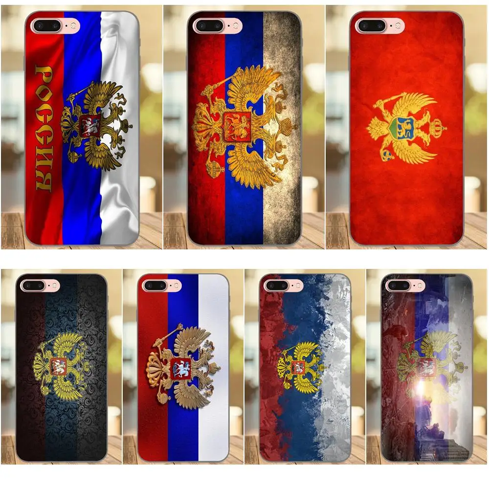 Флаг Российской Федерации для Huawei nova 2 Plus 2S 3i 4 Y3 Y5 II Y6 Y7 Y9 Lite Prime 2017 2018 2019 мягкий