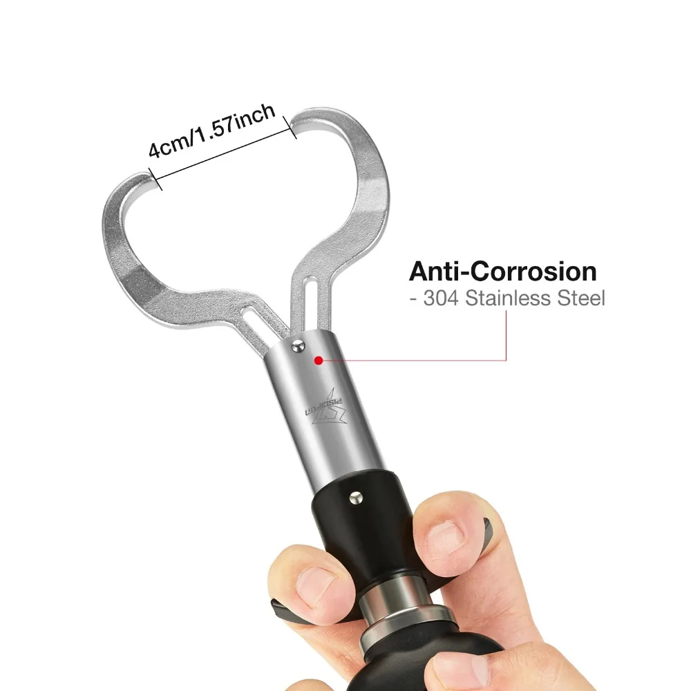 Продажа Piscifun Рыба Захват водонепроницаемый электронные цифровые весы из нержавеющей стали зажим захват для рыбы плоскогубцы держатель управления ...