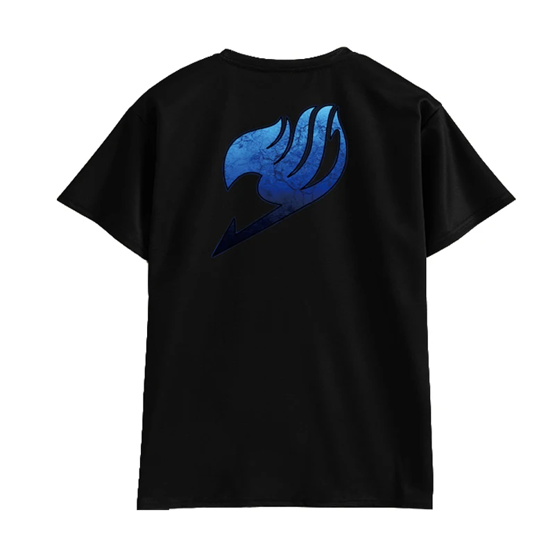 Coshome Fairy Tail Natsu Dragneel Cosplay T shirt Costume Men Women Short Sleeve Summer Tees Tops  (4)